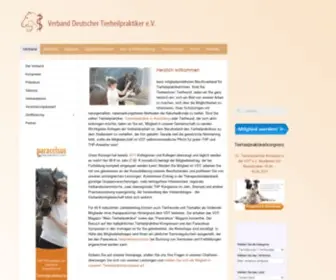 Tierheilpraktiker.de(Verband Deutscher Tierheilpraktiker e.V) Screenshot