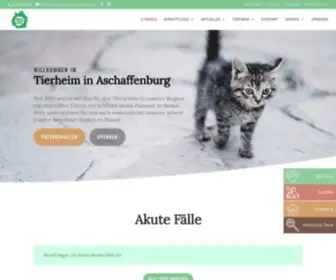 Tierheim-Aschaffenburg.de(Tierheim Aschaffenburg) Screenshot