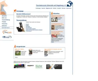 Tierheim-Guetersloh.de(Tierheim Guetersloh) Screenshot