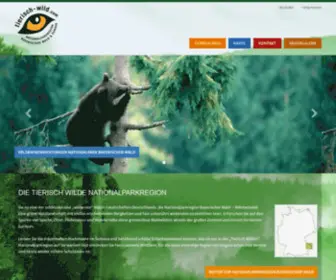 Tierisch-Wild.com(Urlaub am Nationalpark Bayerischer Wald und Böhmerwald) Screenshot