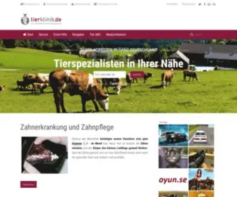 Tierklinik.de(Tierklinik) Screenshot