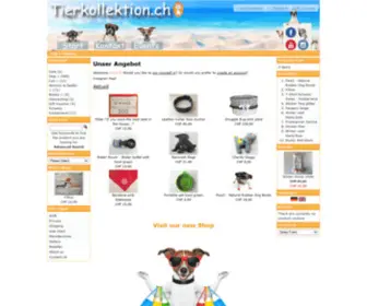 Tierkollektion.ch(Katzenzubehör) Screenshot