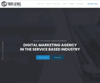 Tierlevel.com(Tier Level Digital Marketing) Screenshot