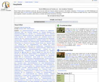 Tiermotive.de(Hauptseite) Screenshot
