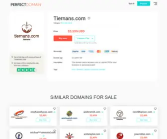 Tiernans.com(Tiernans) Screenshot