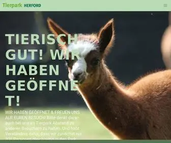 Tierpark-Herford.de(Tierpark Herford) Screenshot