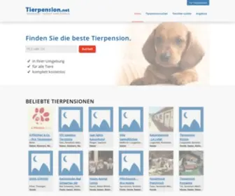 Tierpension.net(Hundepension) Screenshot