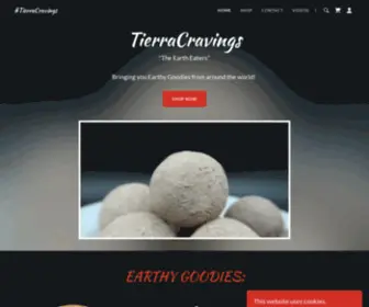 Tierracravings.com(Edible Clay) Screenshot