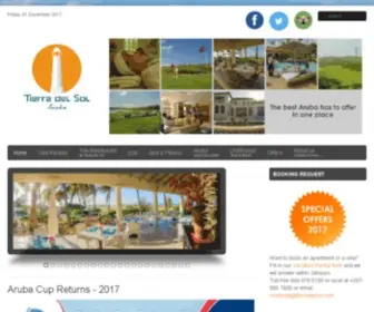 Tierradelsol.com(Aruba) Screenshot