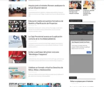 Tierradenoticias.com.ar(Tierra de Noticias) Screenshot