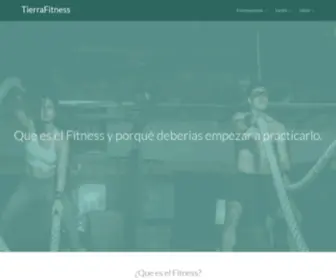 Tierrafitness.com(Tips e ideas para que te veas de la mejor forma) Screenshot