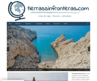 Tierrassinfronteras.com(Homepage) Screenshot