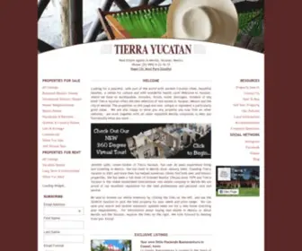 Tierrayucatan.com(Tierra Yucatan Real Estate) Screenshot
