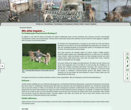 Tierschutz-Marsberg.de(Tierschutz Marsberg) Screenshot