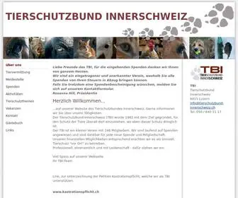 Tierschutzbund-Innerschweiz.ch(Happy end für ochse tschumpeli) Screenshot