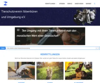 Tierschutzverein-Ibbenbueren.de(Tierschutzverein) Screenshot