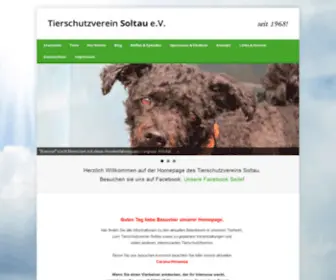 Tierschutzverein-Soltau.de(Tierschutzverein Soltau) Screenshot