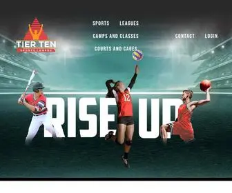 Tiertensports.com(Tier Ten Sport Campus) Screenshot