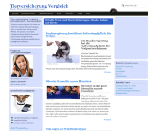 Tierversicherung-Vergleich.de(Tierversicherung vergleich) Screenshot