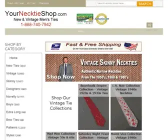 Ties2Pillows.com(Vintage Mens Ties and Designer ties) Screenshot