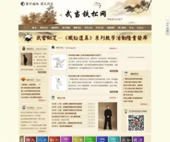 Tiesong.com(武当铁松网) Screenshot