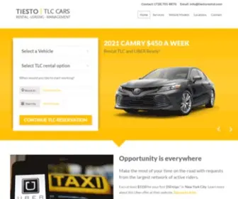 TieStorental.com(Tiesto Rentals) Screenshot