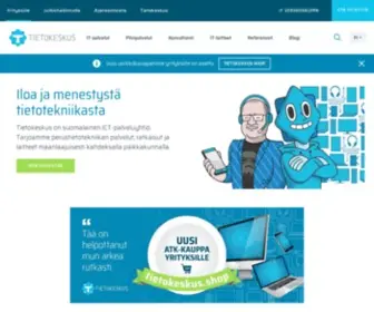 Tietokeskus.fi(IT-laitteet ja palvelut yrityksille) Screenshot