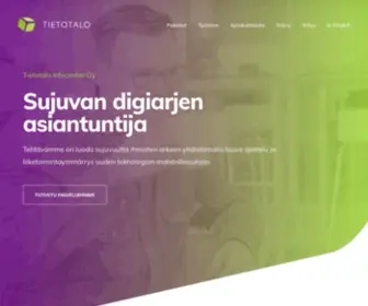 Tietotalo.fi(Sujuvan digiarjen asiantuntija) Screenshot