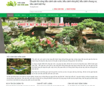 Tieucanhsanvuonxanh.com(Tieucanhsanvuonxanh) Screenshot