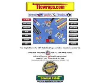 Tiewraps.com(Inc) Screenshot