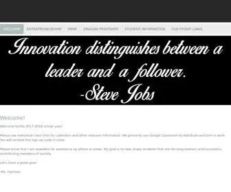 Tiffanie-Harrison.com(Tiffanie Harrison's Teacher Website) Screenshot