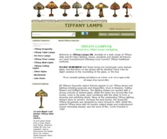 Tiffany-Lamp-UK.co.uk(Tiffany Lamps UK Vibrant Tiffany style leaded glass lighting) Screenshot