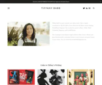 Tiffanybabb.com(Tiffany Babb) Screenshot