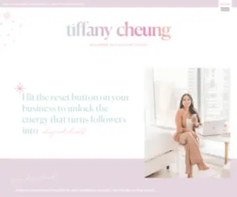 Tiffanycheung.co(Tiffany Cheung) Screenshot