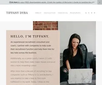 Tiffanydyba.com(Tiffany Dyba) Screenshot