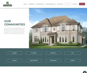 Tiffanyhill.ca(New Homes) Screenshot