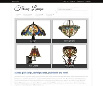 Tiffanylamps.com(Tiffany Lamps) Screenshot