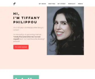Tiffanyphilippou.com(Tiffany Philippou) Screenshot