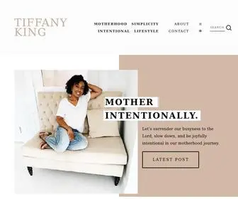 Tiffanypking.com(TIFFANY KING) Screenshot