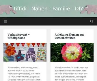 Tiffidi.de(Nähen) Screenshot