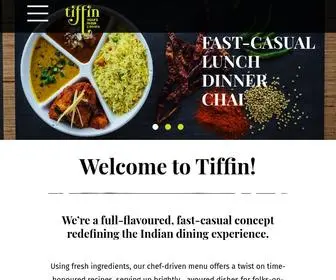 Tiffinfreshkitchen.com(Tiffin India's Fresh Kitchen) Screenshot