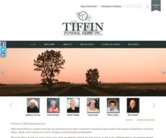 Tiffinfuneralhome.ca(Tiffin Funeral Home) Screenshot