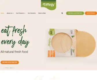 Tiffinly.com.au(Home) Screenshot