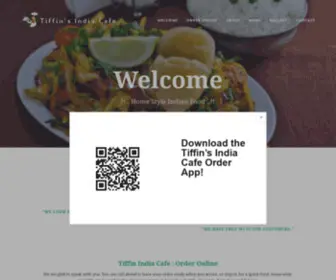 Tiffinsindiacafe.com(Tiffin India Cafe) Screenshot