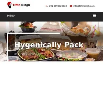 Tiffinsingh.com(Tiffin Singh Service) Screenshot