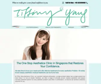 Tiffinyyangaesthetics.com(Cosmetic Treatment at the Best Singapore Medical Aesthetics Clinic) Screenshot