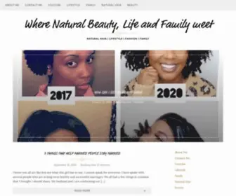 Tiffofalltrades.com(Natural Hair) Screenshot