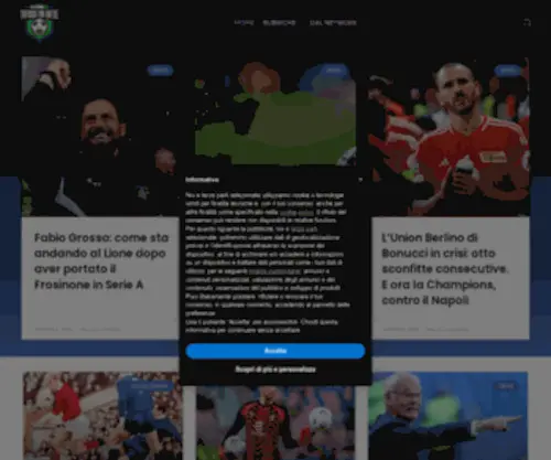 Tifosinrete.it(Il network di notizie dei tifosi del calcio) Screenshot
