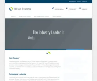 Tifs.com(TI Fluid Systems) Screenshot