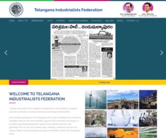 Tiftelangana.com(Telangana Industrialists Federation) Screenshot